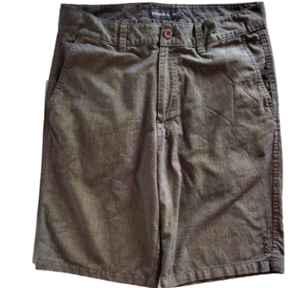 O'neill Board Shorts in Black and White Mini Check SZ 31